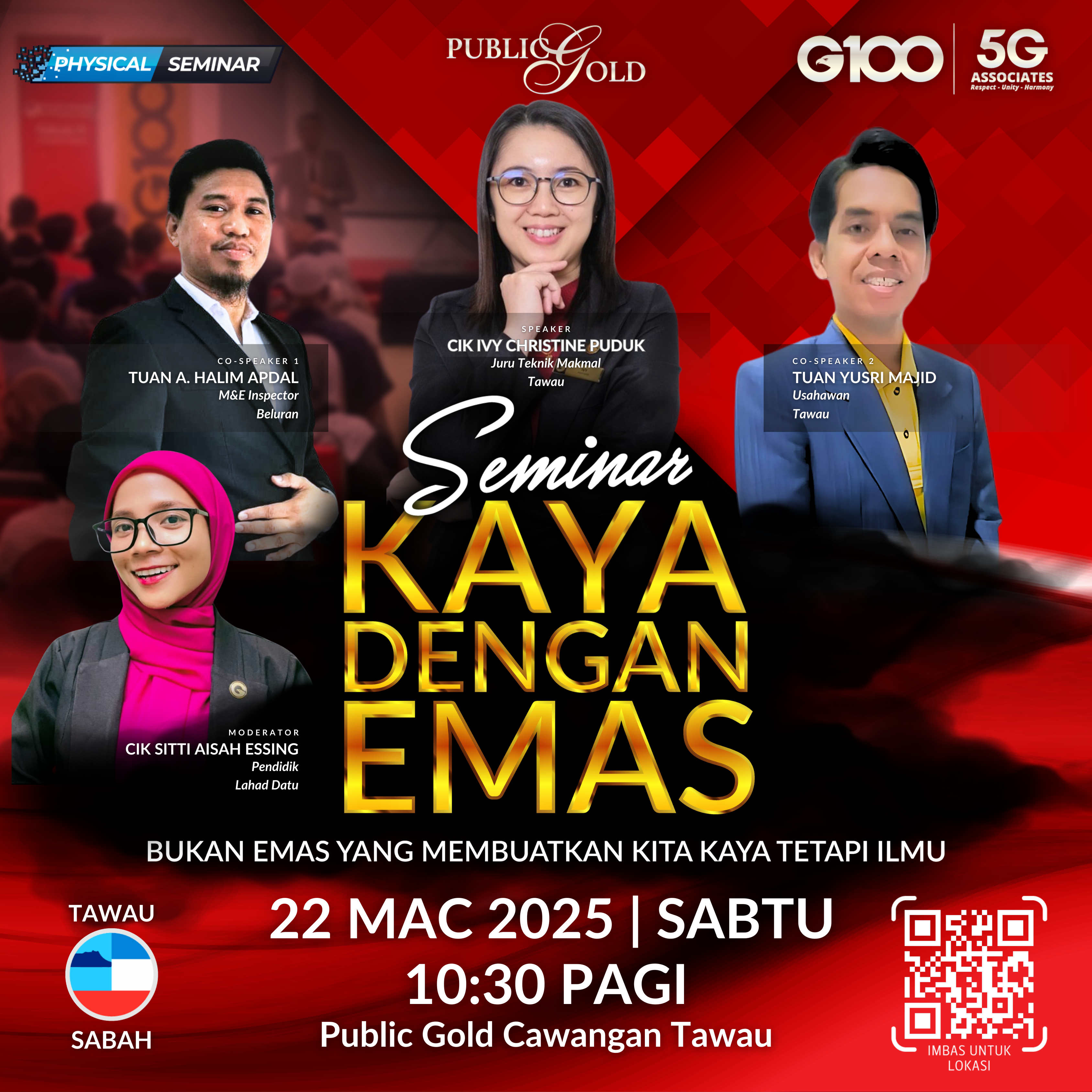 Seminar Kaya Dengan Emas