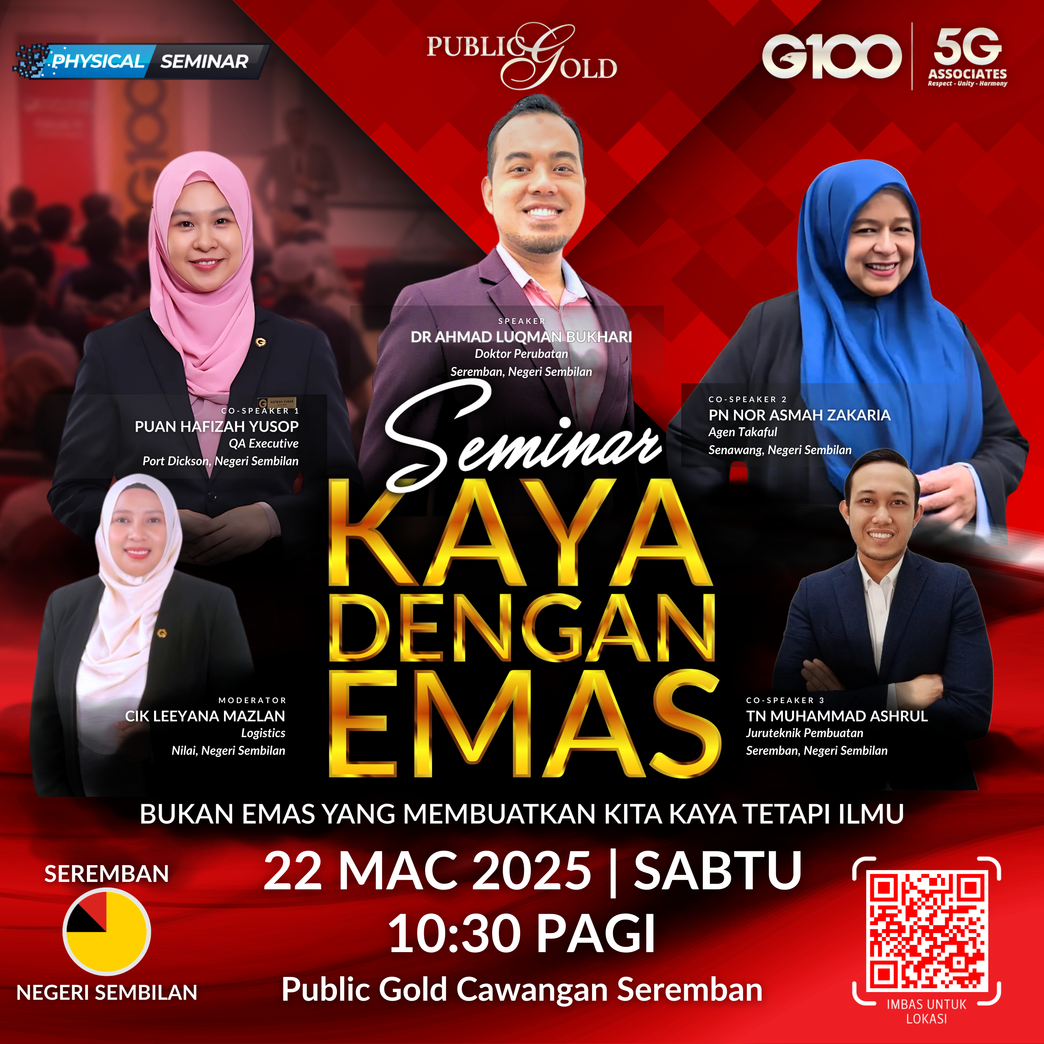 Seminar Kaya Dengan Emas