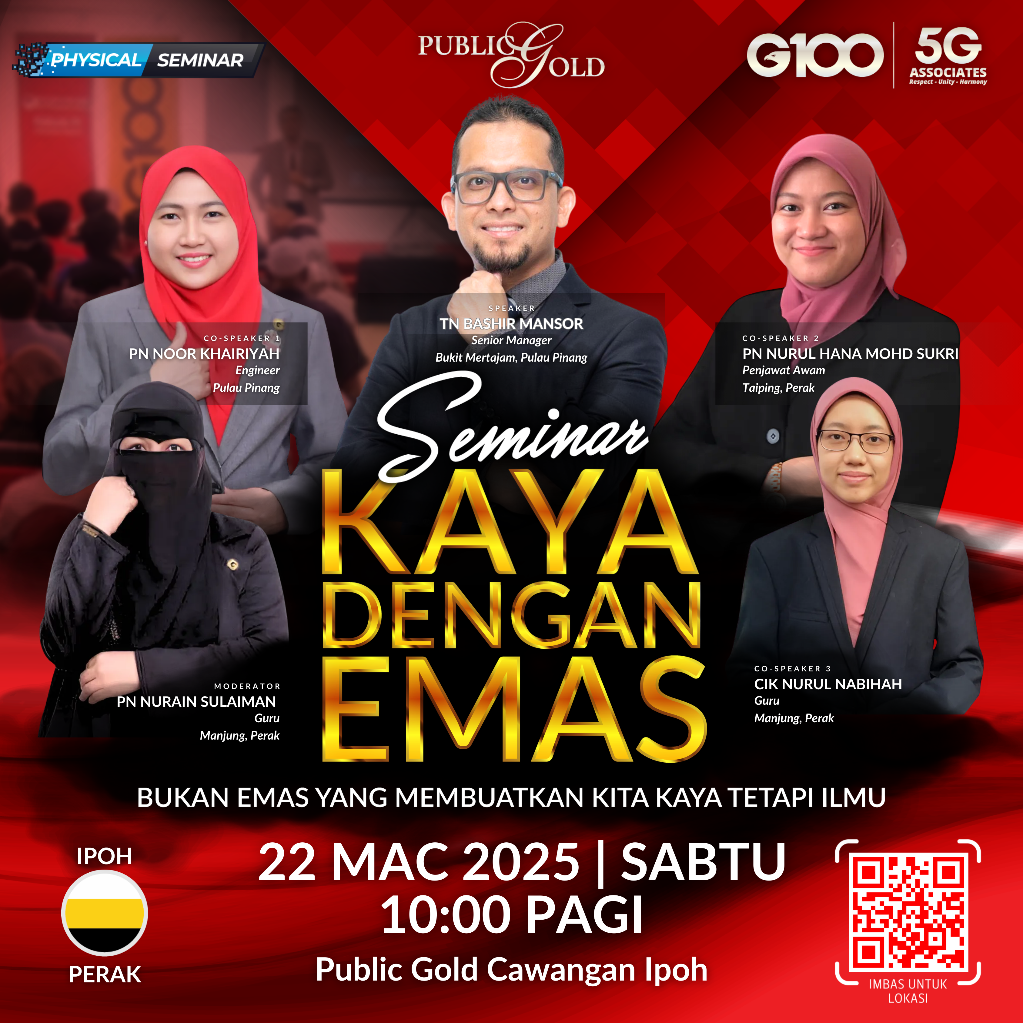 Seminar Kaya Dengan Emas