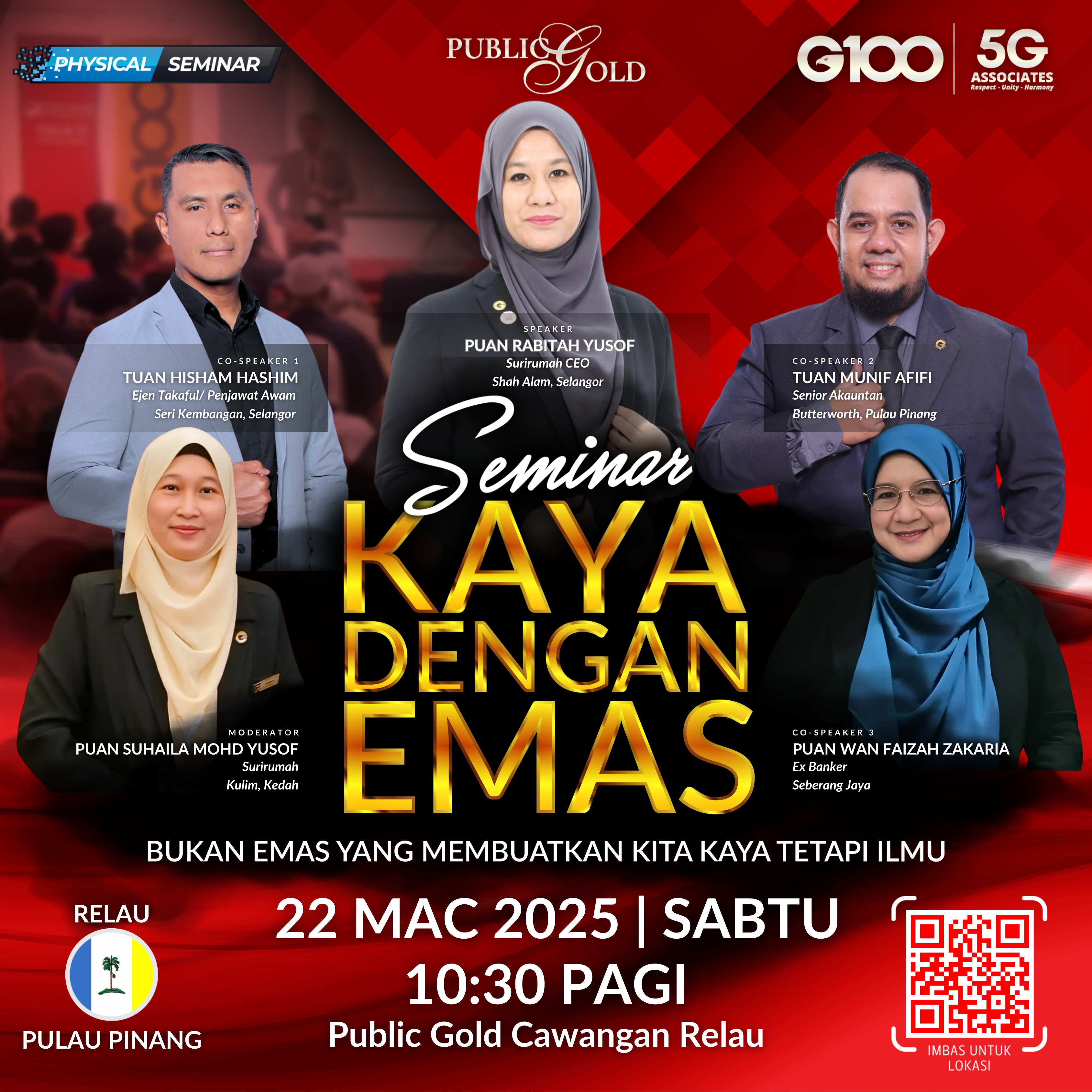 Seminar Kaya Dengan Emas