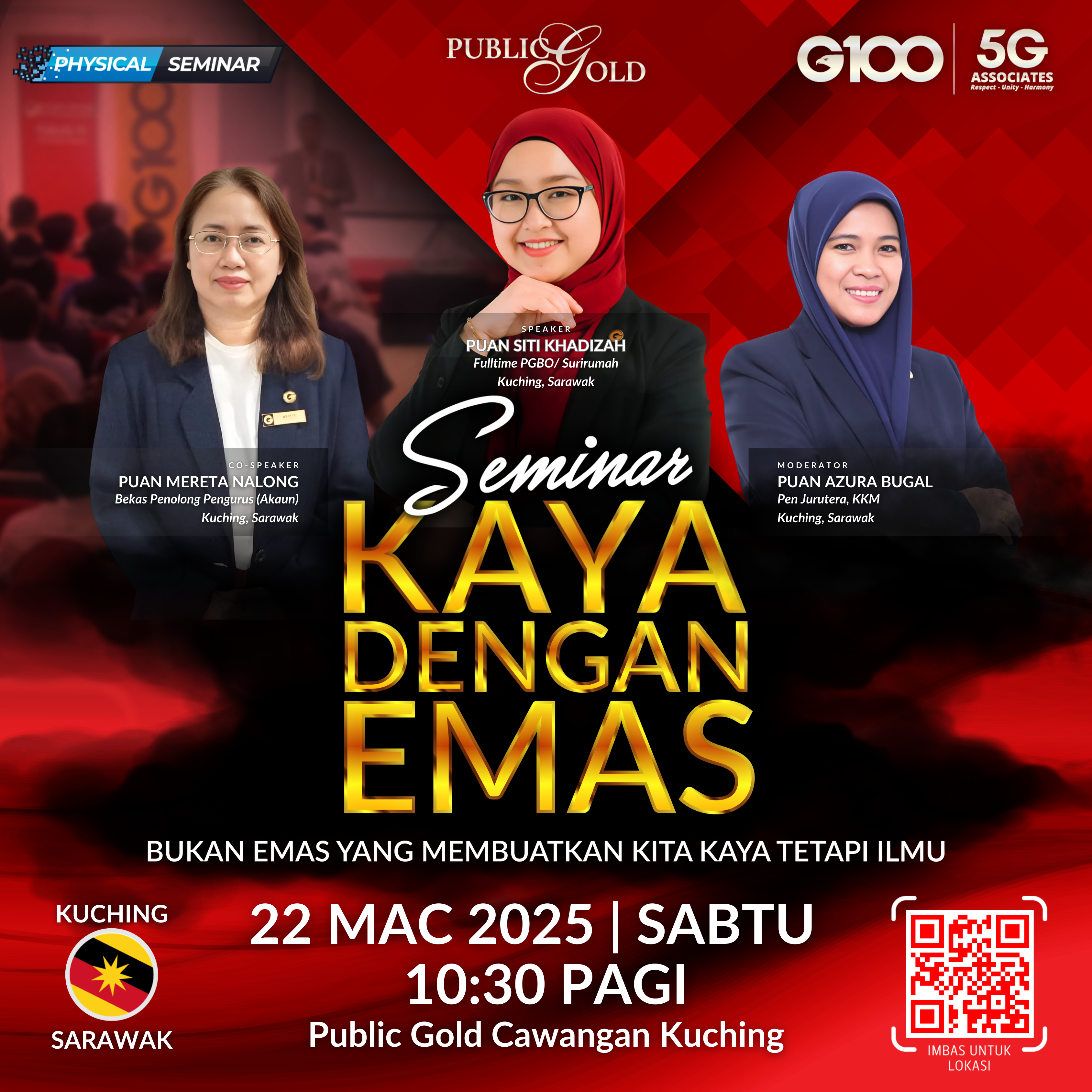 Seminar Kaya Dengan Emas