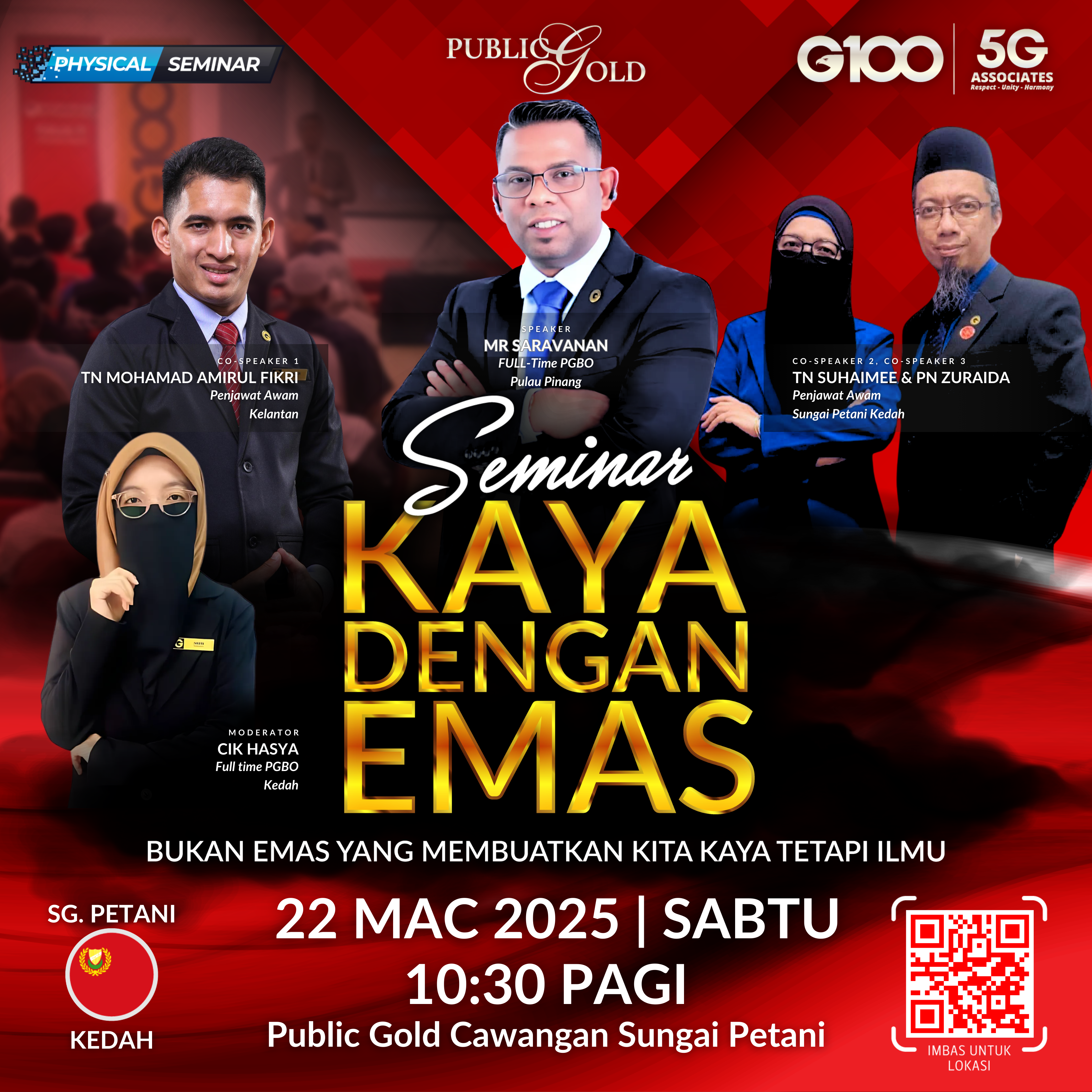 Seminar Kaya Dengan Emas