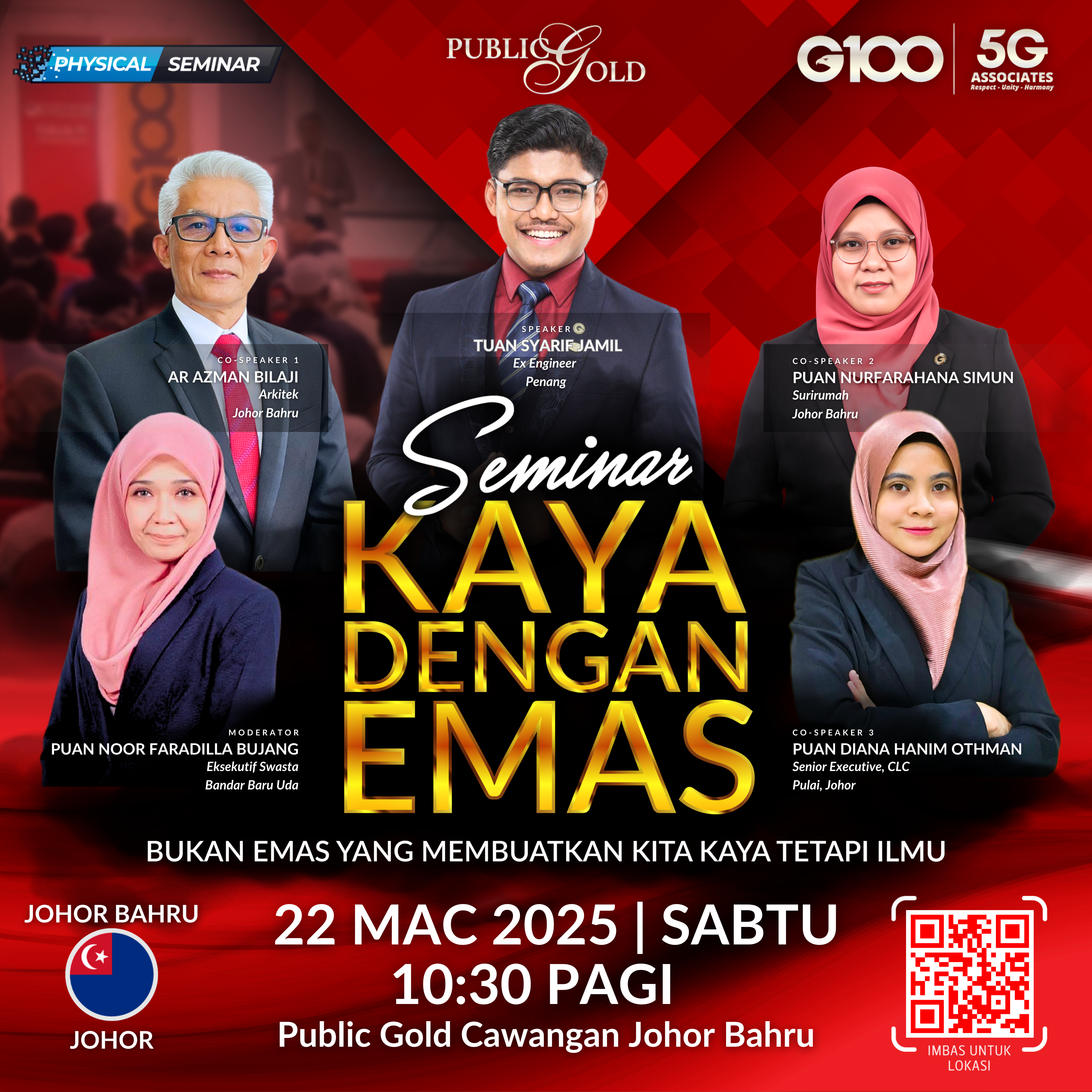 Seminar Kaya Dengan Emas