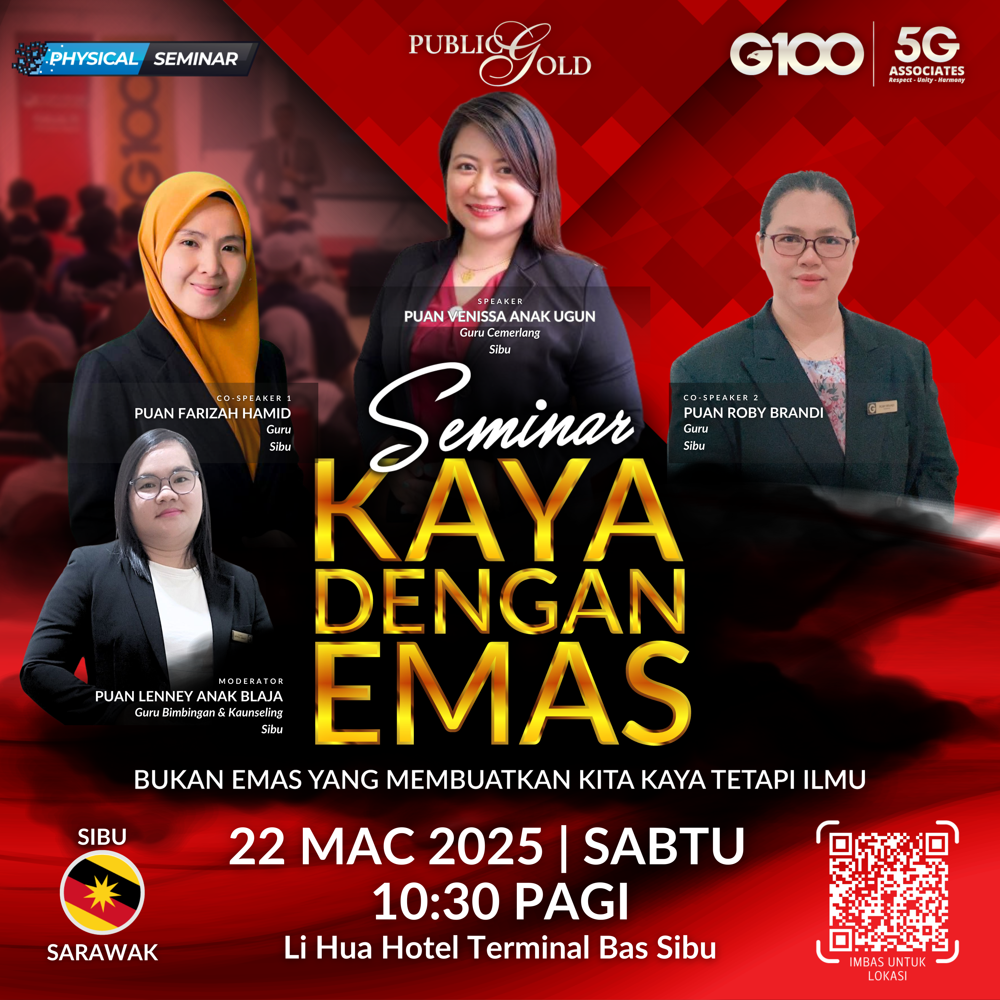 Seminar Kaya Dengan Emas